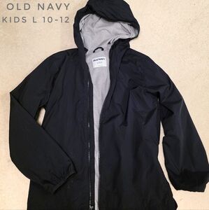 Old Navy Kids Black Zip-Up Jacket